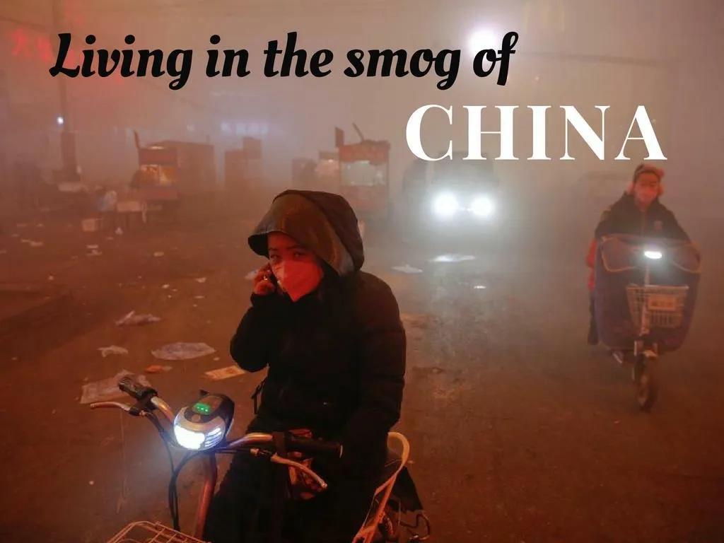 living in the exhaust cloud of china