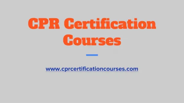 CPR Certification for Groups