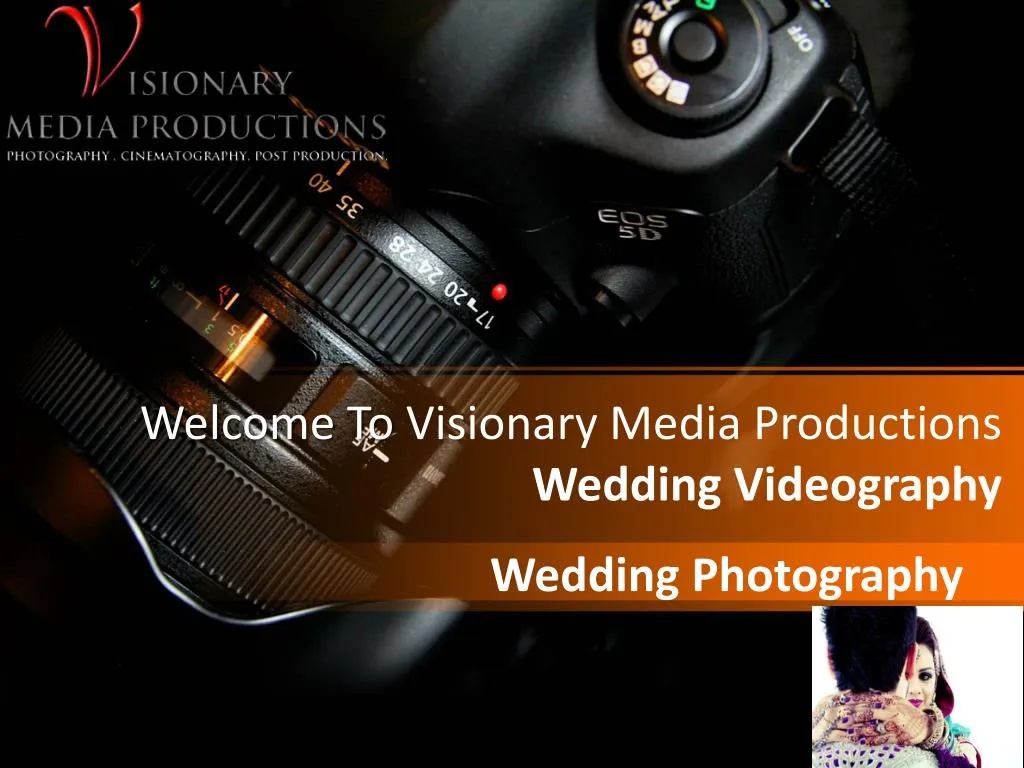 wel come to visionary media productions wedding videography