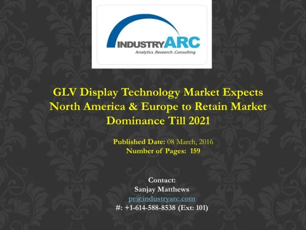 GLV Display Technology Market: Imaging Industry Eager to Make Most of Optical Grating Benefits