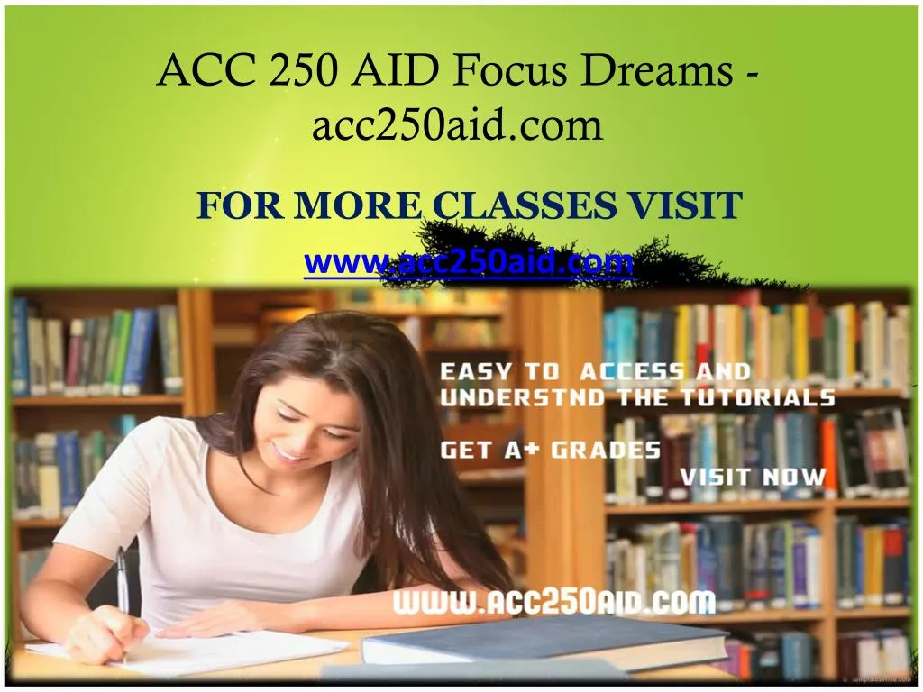 acc 250 aid focus dreams acc250aid com