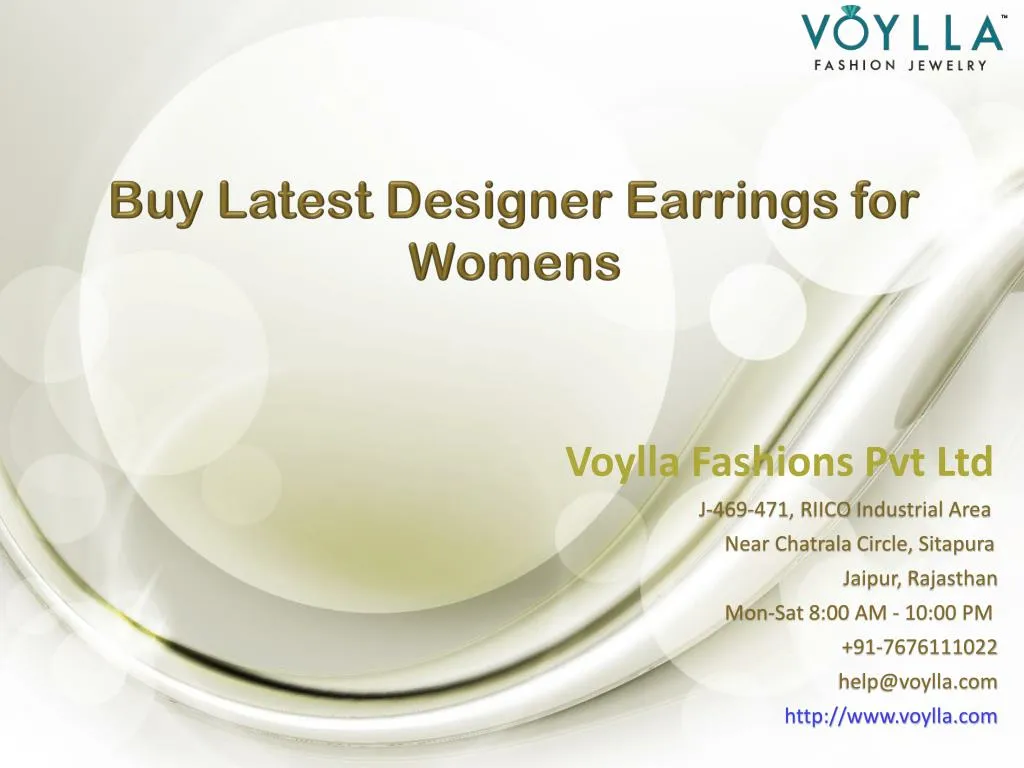 buy latest designer earrings for womens