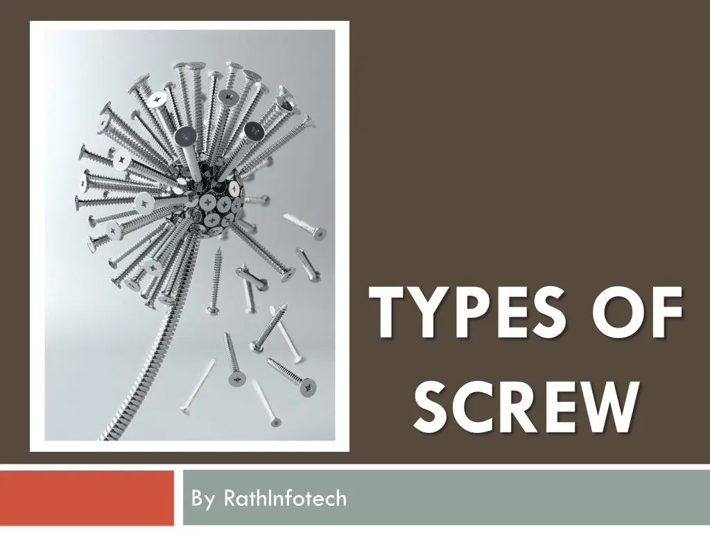 types of screw