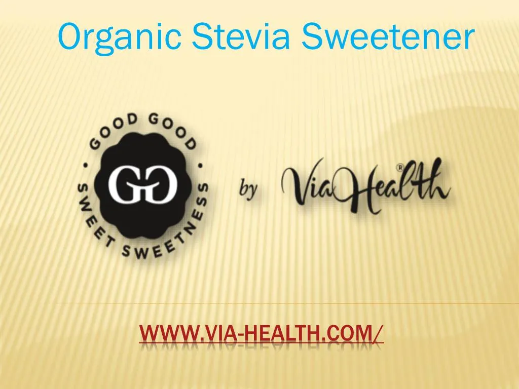 organic stevia sweetener
