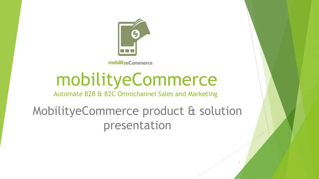 mobilityecommerce automate b2b b2c omnichannel sales and marketing