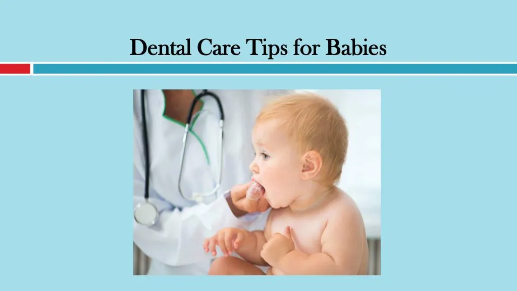 dental care tips for babies