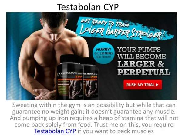 Some People Excel At Testabolan CYP And Some Don't - Which One Are You?