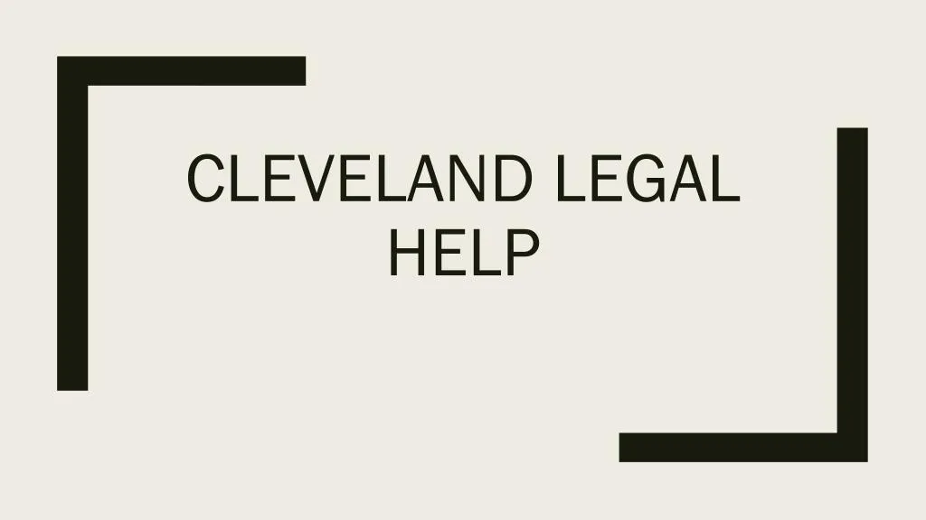 cleveland legal help