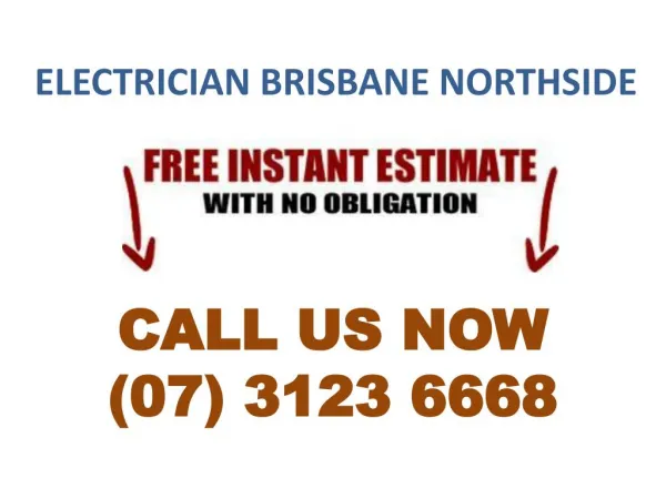 Domestic & Commercial Electrical Services | Electircian Brisbane Northside