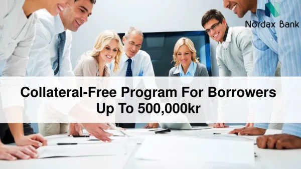 Collateral-Free Program For Borrowers