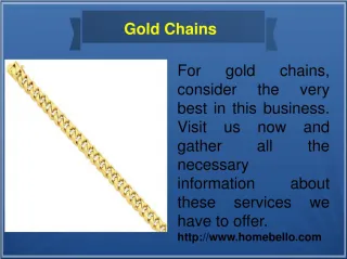 PPT - Silver and Gold Chains PowerPoint Presentation, free download ...