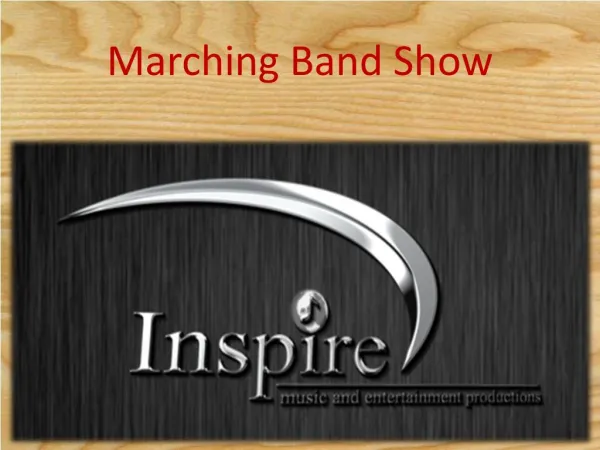 Marching Band Show
