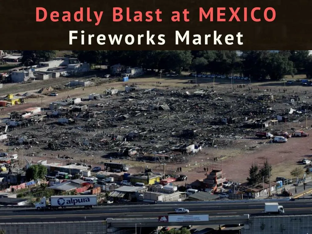 lethal impact at mexico firecrackers market