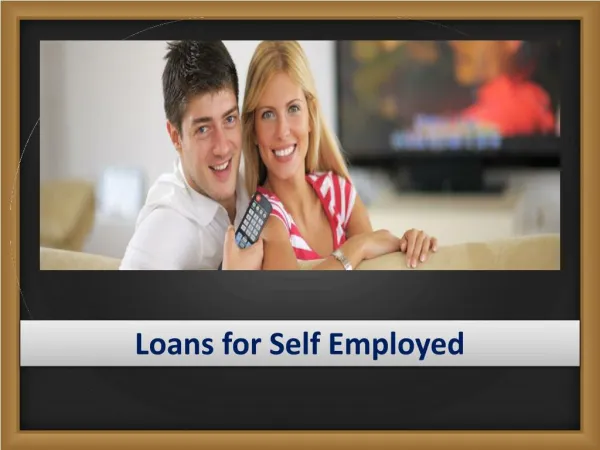 Loans for Self Employed | No Fee Loans v Loans on Benefits No Guarantor