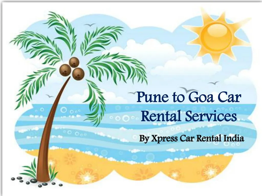 pune to goa car rental services