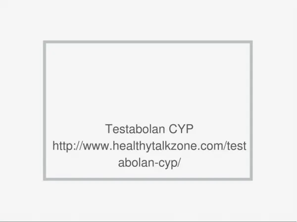 Testabolan CYP