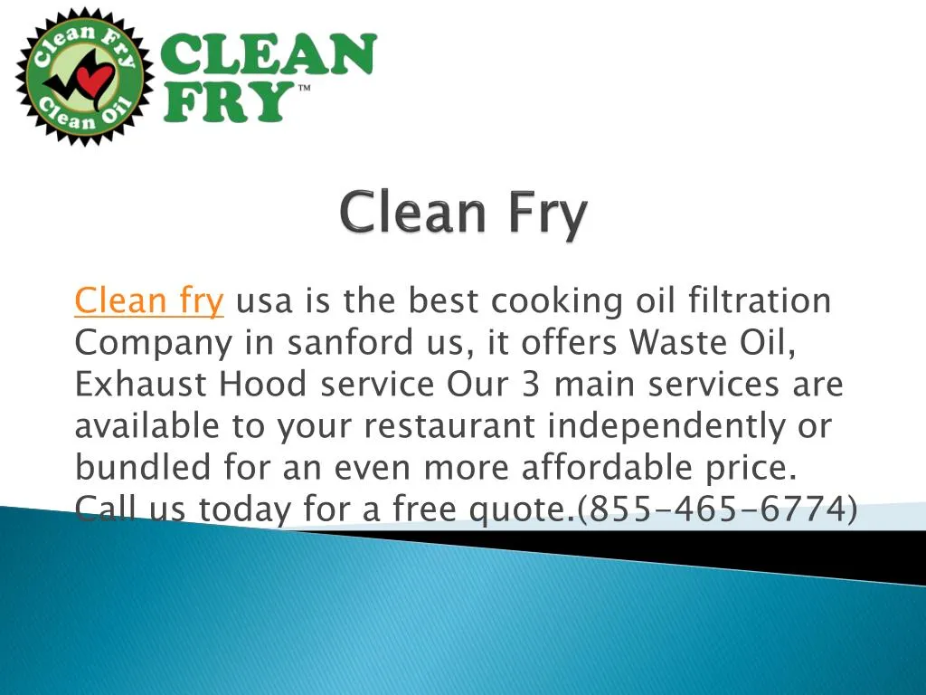 clean fry