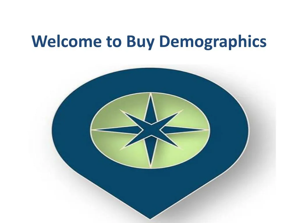 welcome to buy demographics