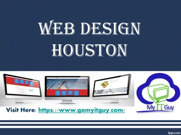 Houston Web Design Services - MY IT GUY