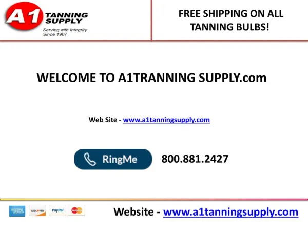 Tanning Bed Bulbs for Sale