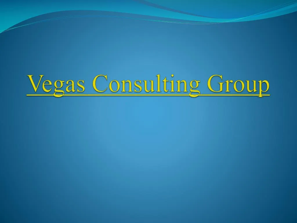 vegas consulting group