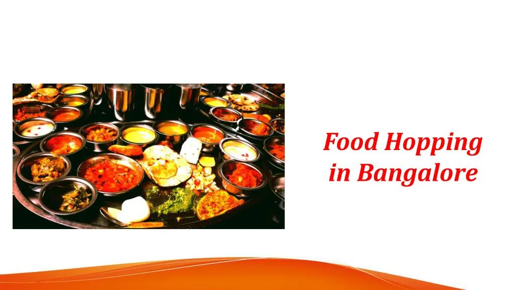food hopping in bangalore