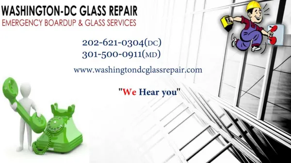 Easy Way to Storefront Glass Repair Services | Call @ 703-879-8777