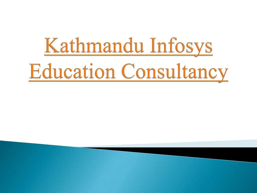 kathmandu infosys education consultancy