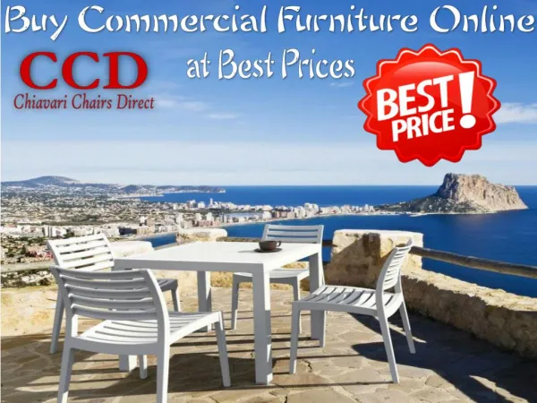 Buy Commercial Furniture Online at Best Prices