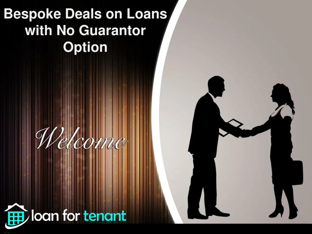 bespoke deals on loans with no guarantor option