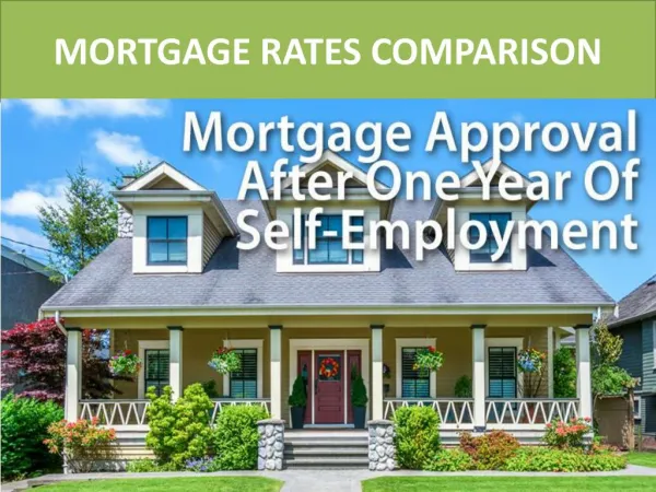 Mortgage Rates Comparison