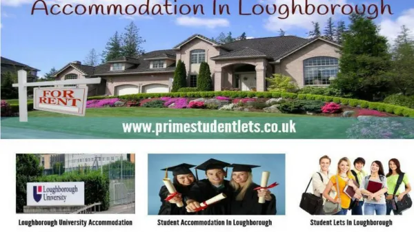 Accommodation In Loughborough