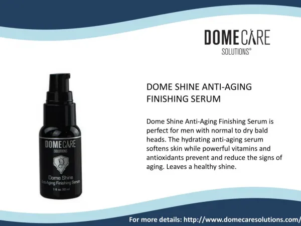 Domecare Solutions Signature Head Shave