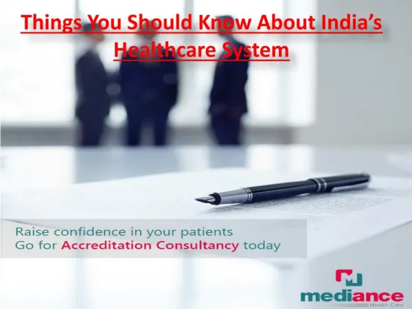 5 Things You Should Know About India’s Healthcare System