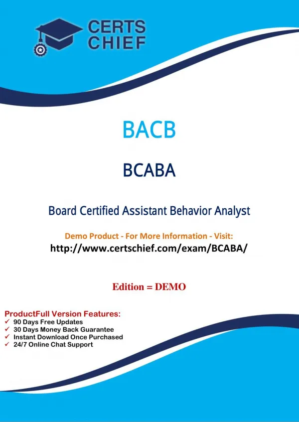 BCABA Exam Answers