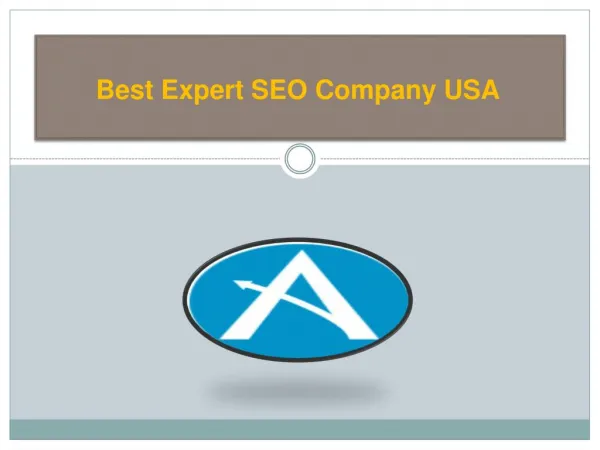 Best Expert SEO Company USA