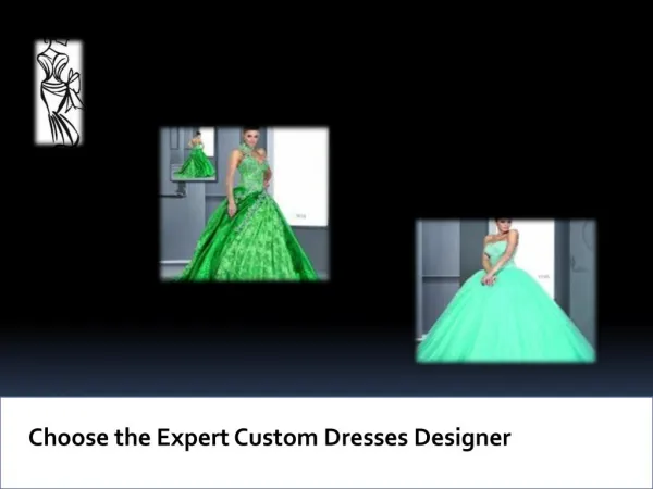 Get Darius Cordell’s Custom Dresses Design