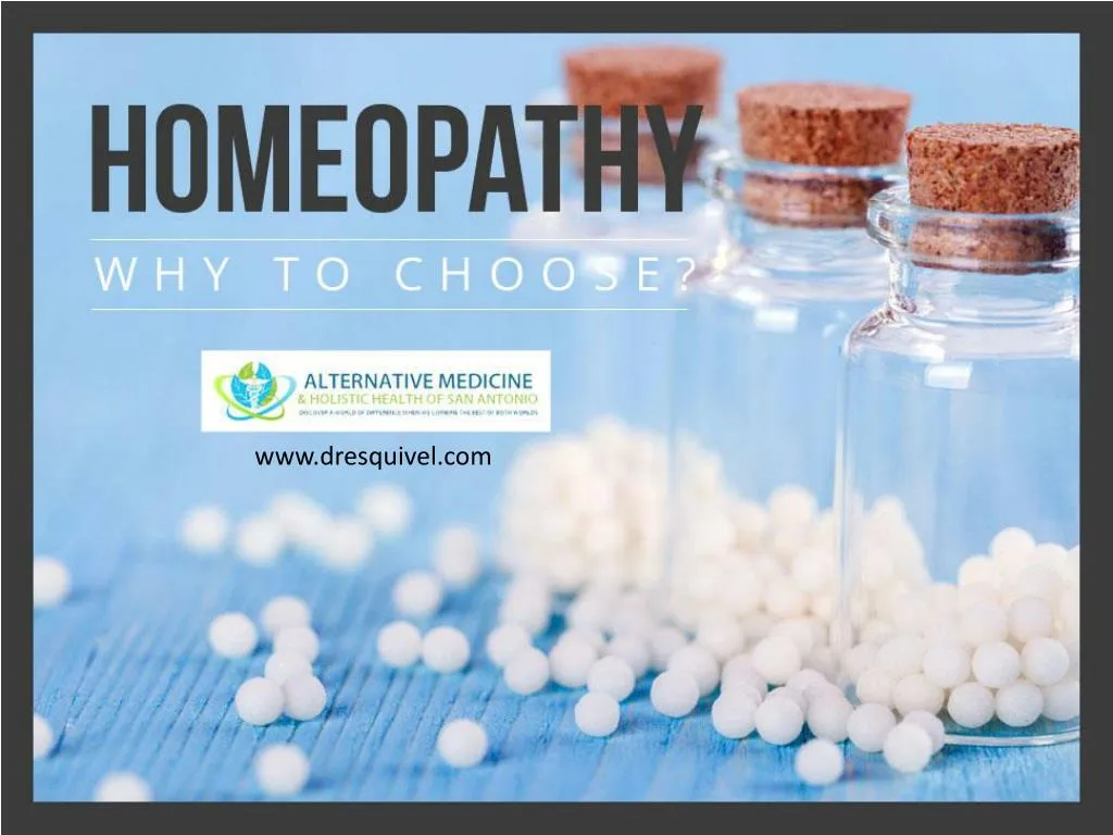 homeopathy why to choose