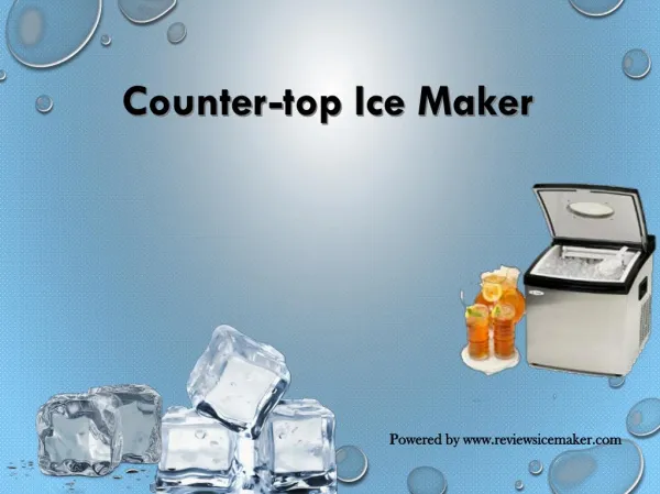 Best Countertop Ice maker