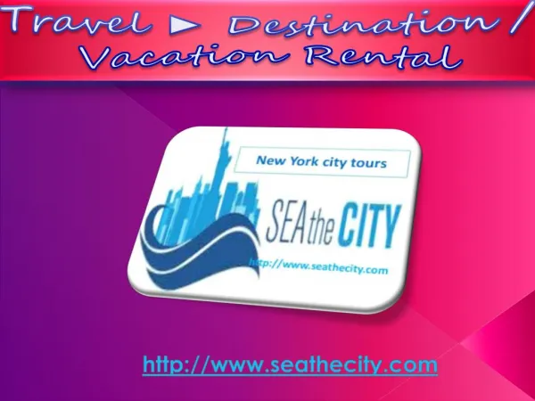 new york city water tour