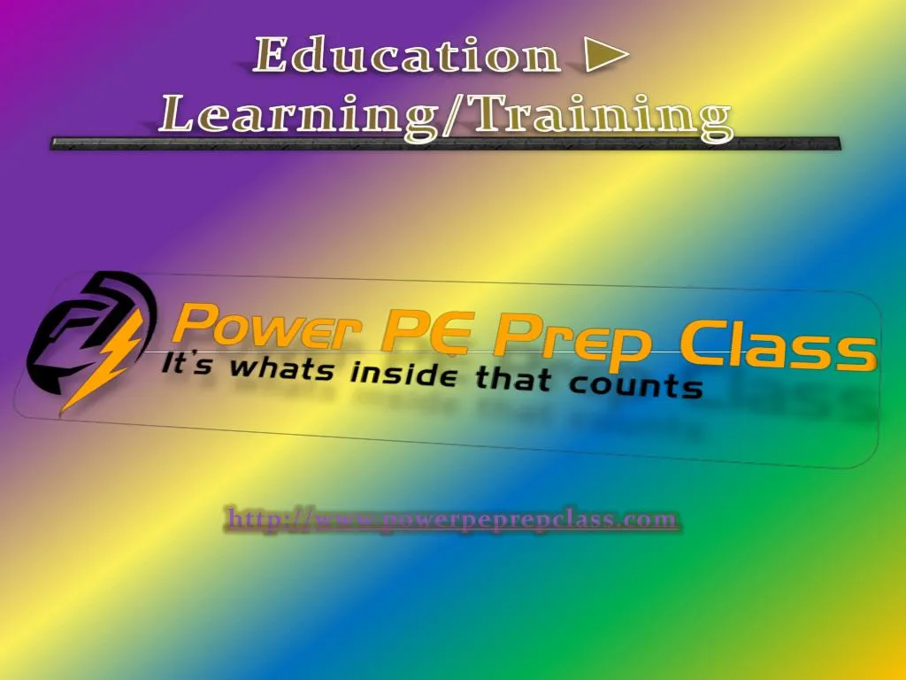 education learning training
