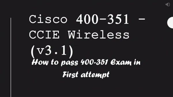 400-351 Practice Test