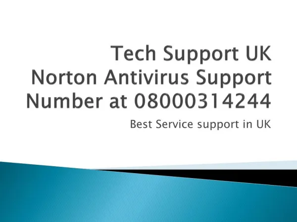 Call Norton Support Number