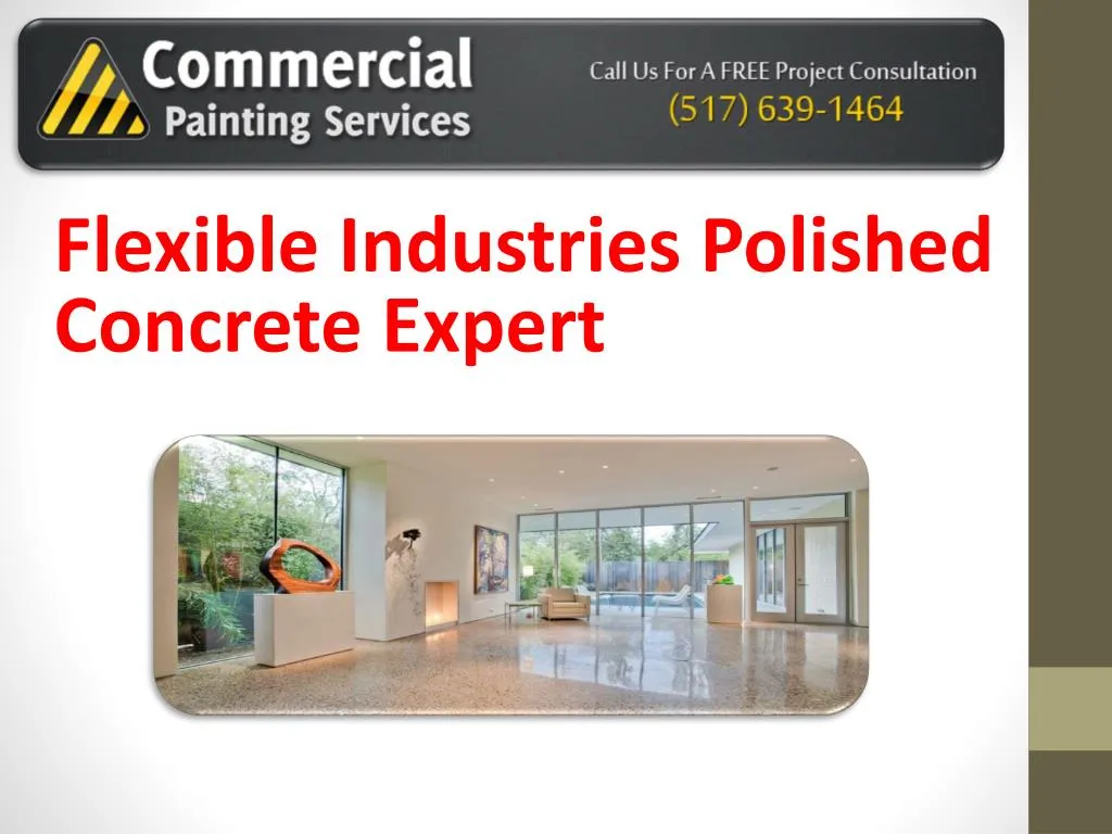 flexible industries polished concrete expert