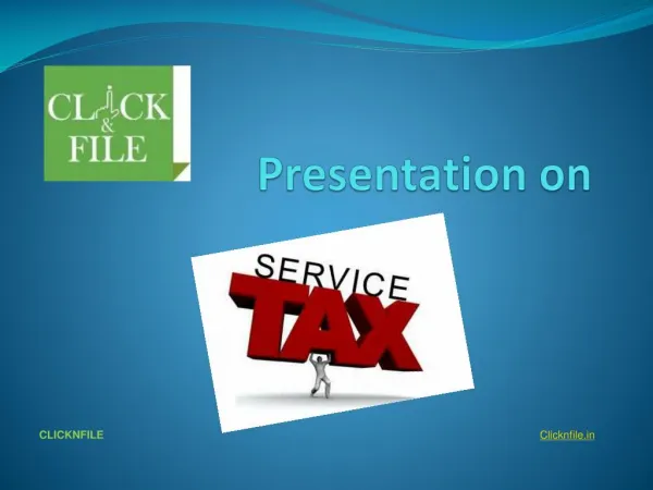 Service Tax Registration for your Business