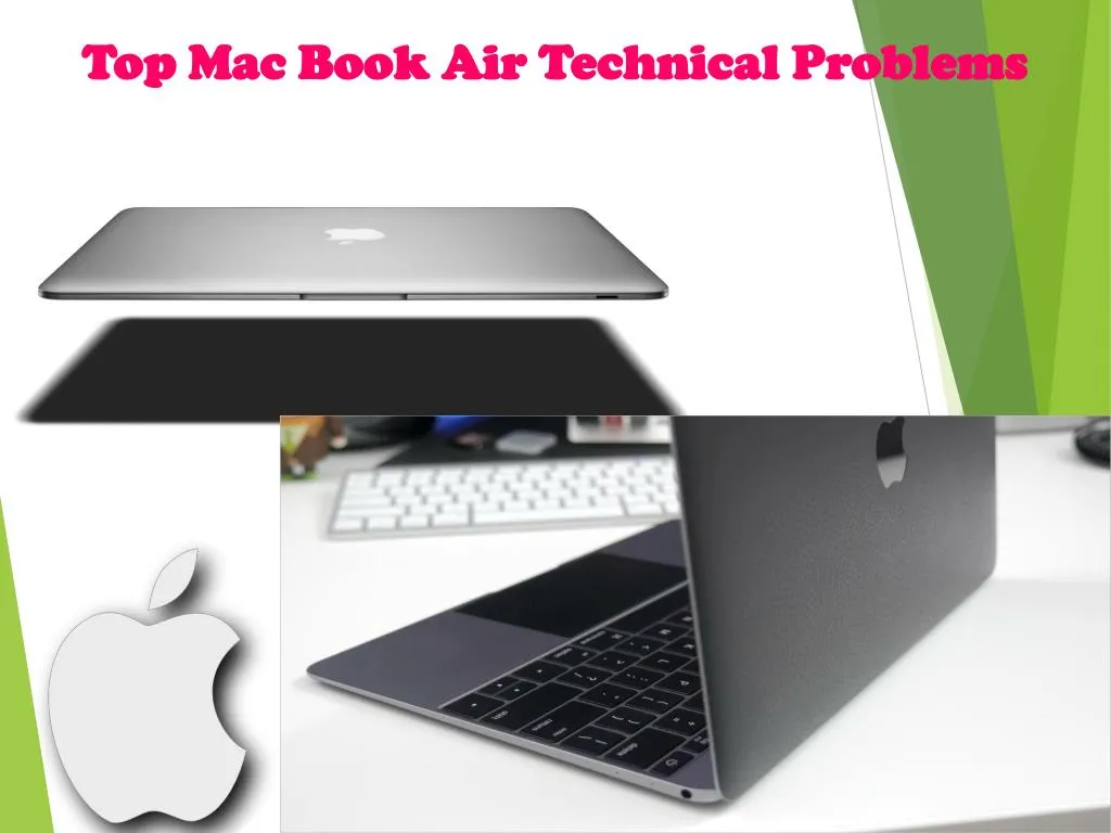 top mac book air technical problems