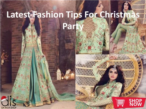 Latest Fashion Tips For Christmas Party