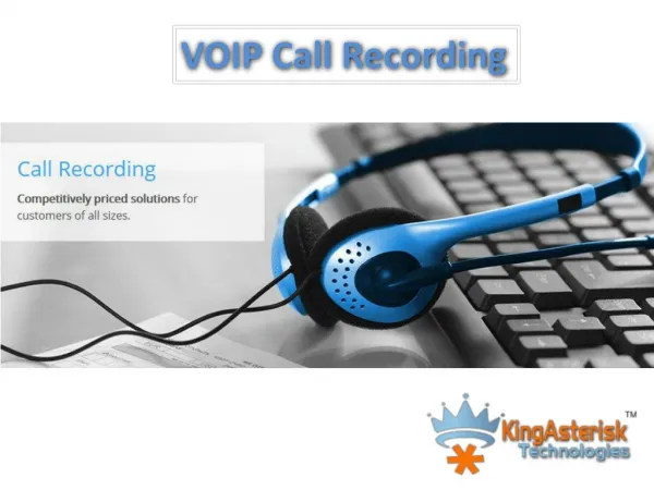 call recording | Client | Server - Kingasterisk
