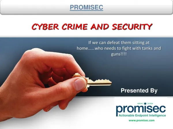 Cyber Crime and Cyber Security Tips