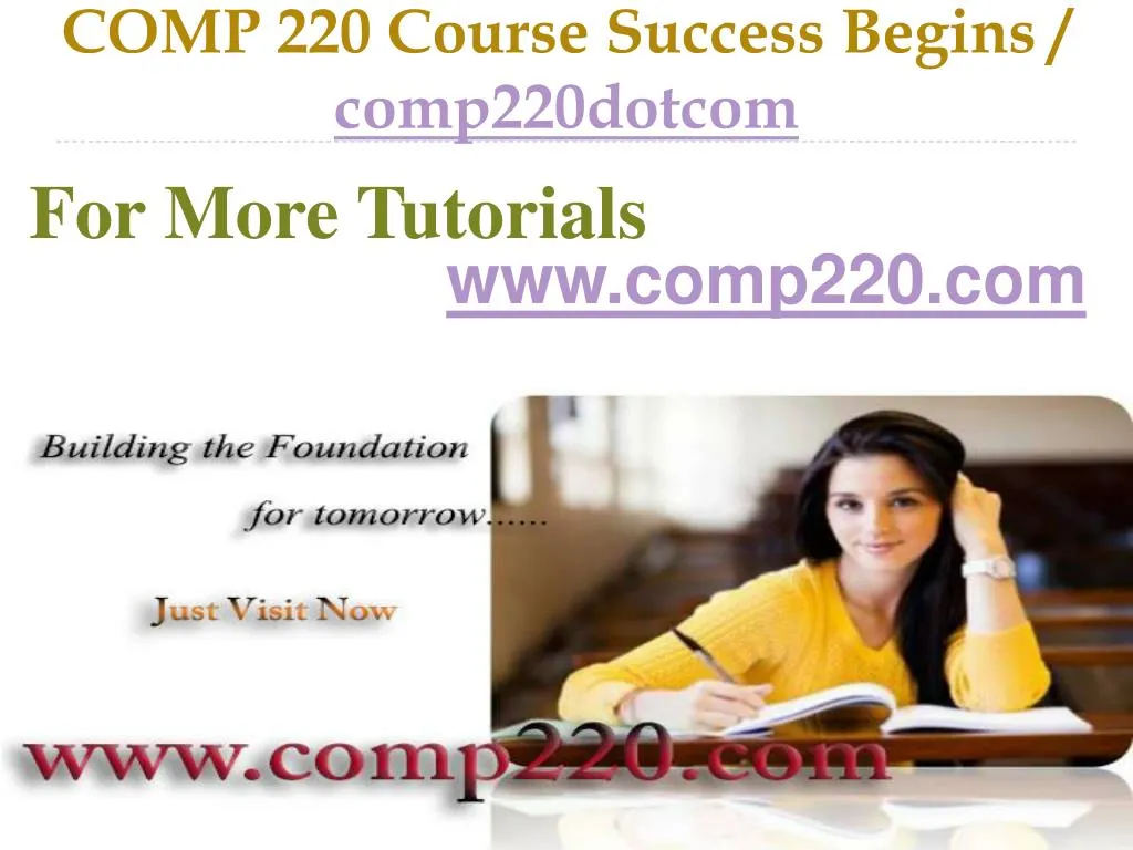 comp 220 course success begins comp220dotcom